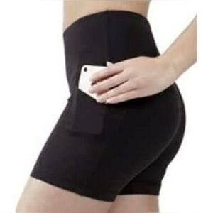 🚴🏼‍♀️VELOCITY 7”Black Bike Short Women's Size:S “SCULPT AND FLOW GRACE”